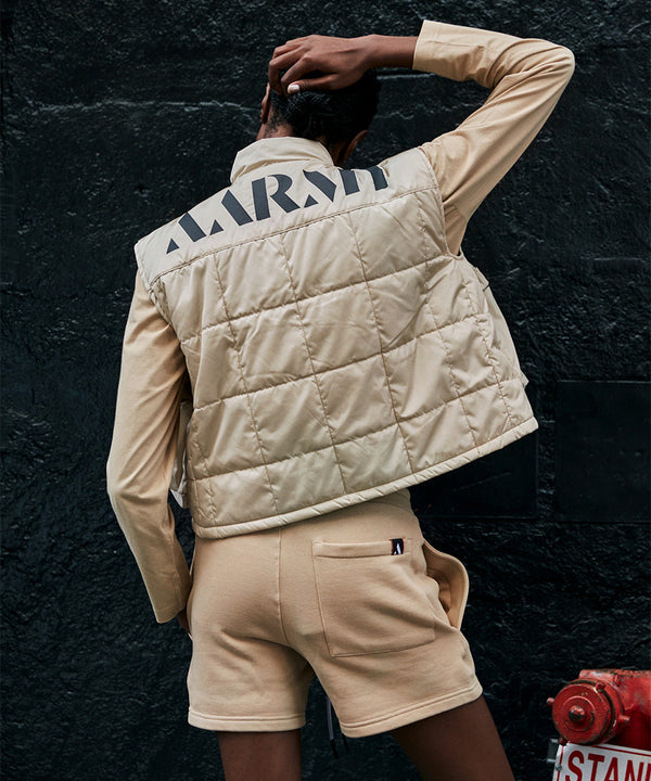 REVERSIBLE PUFFER VEST - AARMY