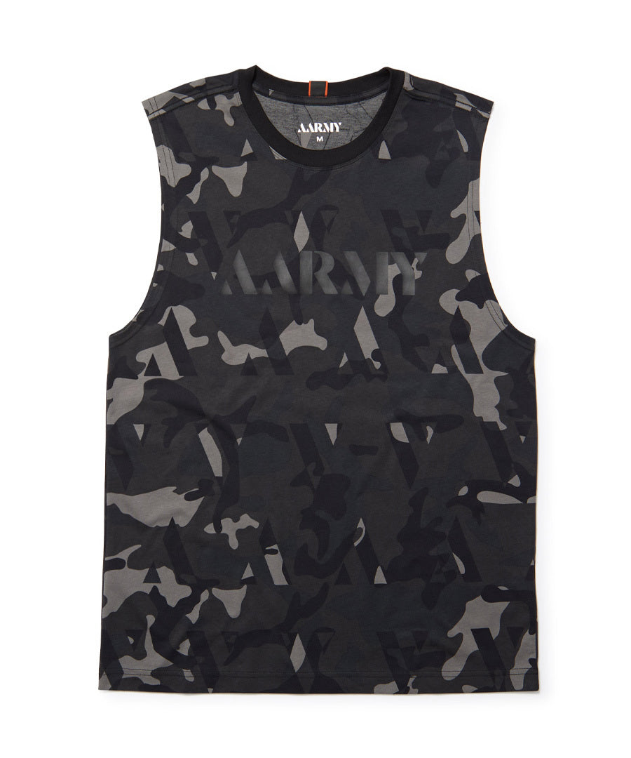 ★AMl PARlS★ [Army] SS24 Sleeveless T-shirt FTP321.SE000800 aarmy_gear-alpha_muscle_tee-