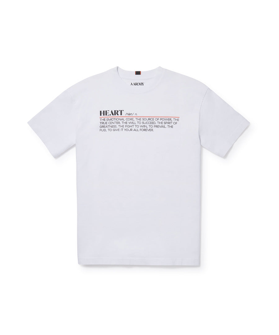 HEART DEFINITION TRAINING TEE